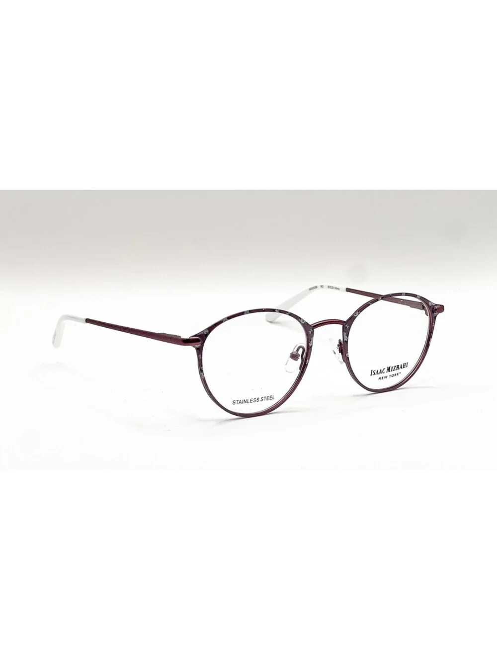 Isaac Mizrahi IM30059 Rose Round Authentic Eyeglass Frames 50-20-140